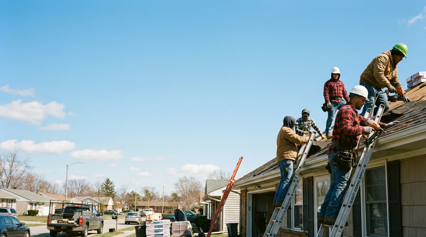 Roofing in Woosung, IL near me